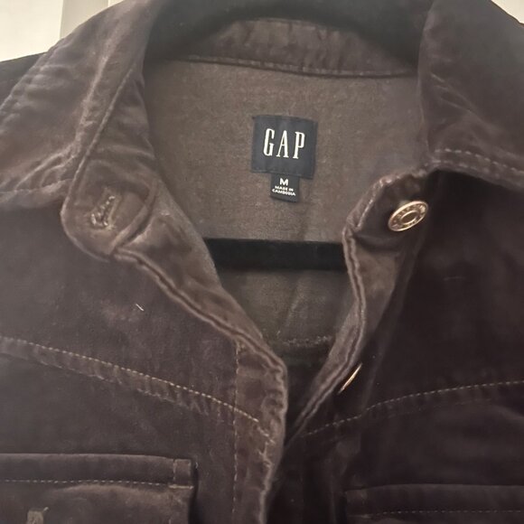 Brown Gap corduroy button down dress NWT Medium - Picture 2 of 6